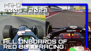 Red Bull Racing Onboard Evolution in F1 20052023  Assetto Corsa [upl. by Emeric199]