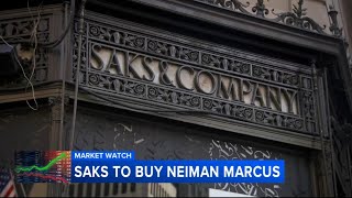 Saks Fifth Avenue and Amazon are buying Neiman Marcus [upl. by Llywellyn751]