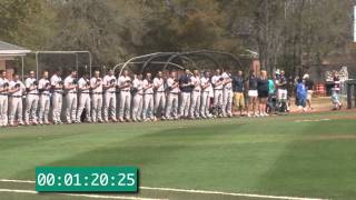 COASTAL CAROLINA v UCONN BASEBALL POSTNATIONAL ANTHEM STANDOFF [upl. by Rebeka]