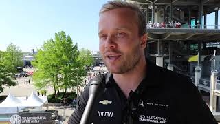 Felix Rosenqvist  2022 Indy 500 buildup conversation [upl. by Icrad900]