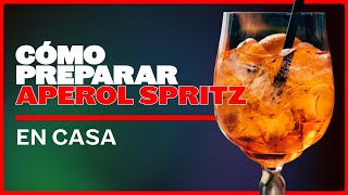 Cómo preparar un aperol spritz [upl. by Ebeohp]