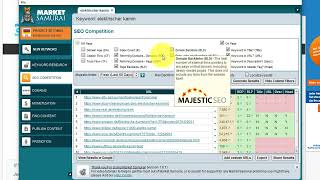 Marktanalyse und Wettbewerbsanalyse mit MarketSamurai 281 [upl. by Snahc802]