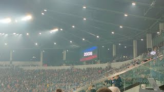 quotPortowcy To Myquot 20 tysięcy kibiców śpiewa hymn Pogoni Szczecin na nowym stadionie [upl. by Ainesell]