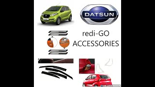 DATSUN redi GO  DATSUN redi GO ACCESSORIES  IMPORTENT ACCESSORIES FOR REDI GO [upl. by Llehsor]