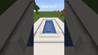 Minecraft Tutorial How to Build a Large Swimming Pool [upl. by Leifer904]