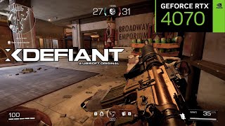 XDEFIANT GAMEPLAY  RTX4070  ULTRA GRAPHICS  1440p [upl. by Kidder]