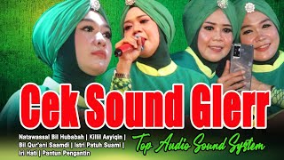 CEK SOUND BASS GLERR FULL QOSIDAH TERBARU  EL WAFDA LIVE IN TLOGOWERU 2023 [upl. by Nolrev]