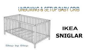 UNBOXING amp SETUP BABY GEAR  IKEA SNIGLAR [upl. by Leiuqese]