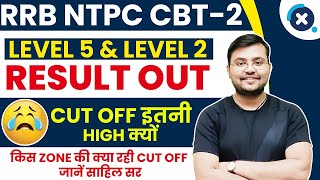 🔥🔥RRB NTPC CBT 2 Exam Result Out For LEVEL 25 [upl. by Yrekaz977]