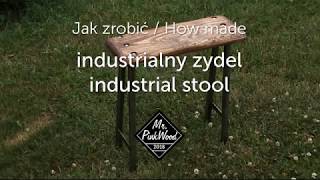 Jak zrobić industrialny zydel  Zrób to sam [upl. by Ahserak]