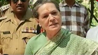 Sonia Gandhi gets a queens welcome in Raebareli [upl. by Laon646]