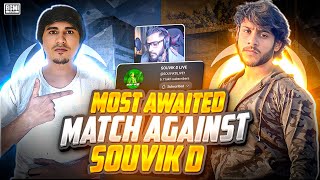 Match Against Undefeated🔥Player SOUVIKDLIVE1  1v1 ✅ With Souvik D  BGMIPUBGM  tdm bgmi [upl. by Artima]