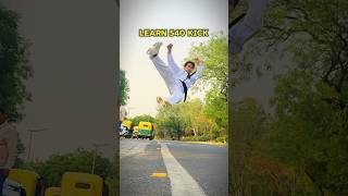 Learn 540 kick‼️easy kick tutorial [upl. by Neehsuan]