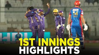 PSL 9  1st Innings Highlights  Karachi Kings vs Quetta Gladiators  Match 16  M2A1A [upl. by Ahgiel646]