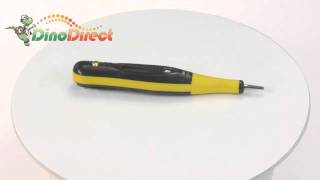 Detecting Screwdriver Digital LCD Circuit Voltage Tester from Dinodirectcom [upl. by Shotton]