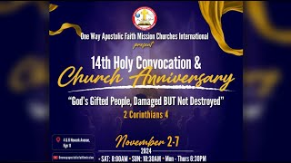 Convocation 2024  One Way Apostolic Faith Mission  Monday Night [upl. by Annoif]