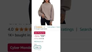 Top 10 Hoodie amazon cybermonday thedealguy dealshoodie [upl. by Kcirdderf]