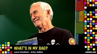 Lance Henriksen  Whats In My Bag [upl. by Hgielek797]