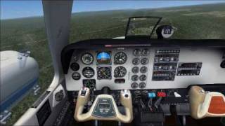 FSX Tutorial  Small Aircraft Takeoff Approach and Landing Tutorial [upl. by Daraj]