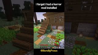 Minecraft horror mod  ShortsByPromon shorts minecraft minecraftshorts [upl. by Massimiliano]