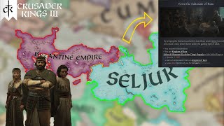 Forming SULTANATE of RUM in CK3  Hidden Decision  EP1 [upl. by Einnos657]