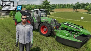 This Works With A Worker Old Stream Ep3  Lets Play Farming Simulator 22 [upl. by Virgie393]