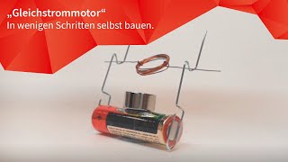 Gleichstrommotor  einen Elektromotor selbst bauen  Cornelsen Experimenta  2020 [upl. by Knox701]