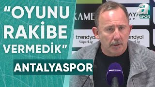 Antalyaspor 02 Fenerbahçe Sergen Yalçın Maç Sonu Basın Toplantısı  A Spor  03022024 [upl. by Howzell623]