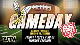 Denison vs Terrell Varsity Football [upl. by Nivek]