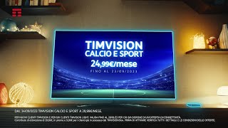 Spot TIM  TIMVISION Calcio e Sport [upl. by Ahsinauj]