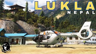 Cli4D Designs Lukla Nepal Review Flight  Hype Performance Group H145 Microsoft Flight Simulator [upl. by Perloff]