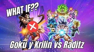 Que pasaría si Goku va solo contra Raditz  DRAGON BALL SPARKING ZERO WHAT IF [upl. by Itsuj]