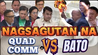 Nagsagutan na  Quad Comm VS Bato Dela Rosa  Bato walang sasantuuhin [upl. by Onid274]