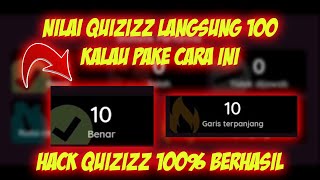 HACK AUTO ANSWER QUiZiZZ DiJAMiN NiLAi 100 DAN RANKiNG 1 TERUS [upl. by Enylhsa]