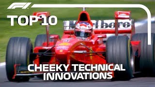 Top 10 Cheeky F1 Innovations [upl. by Nohtanhoj]