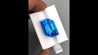 Natural Swiss Blue Topaz  Weight 3979 Carat bluetopasswiss topaz topazring gemstones gemstone [upl. by Neel]