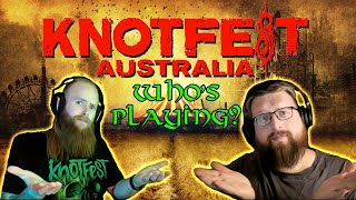 KNOTFEST AUSTRALIA 2024  Whos Playing [upl. by Yrebmik]