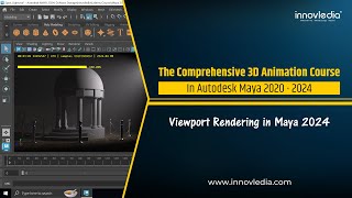 Maya Course  How to use Viewport Rendering in Maya 2024 [upl. by Selie853]