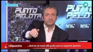 Josep Pedrerol se cabrea con los becarios de Punto Pelota [upl. by Meaghan]