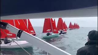 Squib National Championship at Weymouth Sailing Club  Race 5 General Recall [upl. by Erving377]