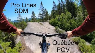 Sentiers Du Moulin  Secteur Maelstrom  Quebec Mountain Biking [upl. by Cointon976]