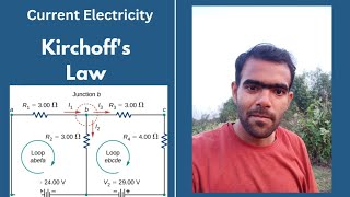 Kirchoffs law  Current Electricity  JEE  NEET  CET  class 12 [upl. by Tedd]