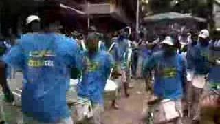 Suriname Optreden Drumband voor het Krasnapolsky Hotel [upl. by Brigham]