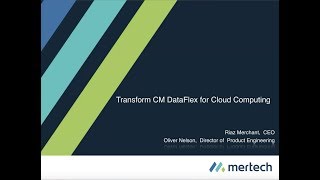 Transforming DataFlex Character Mode Applications for Cloud Computing Webinar 40 min [upl. by Einram]