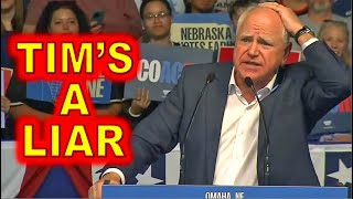 The WEIRDEST Thing Tim Walz Did in Nebraska was his BIGGEST quotTellquot of Deception [upl. by Karas173]