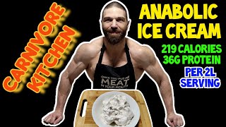 Carnivore Kitchen Carnivore Diet ANABOLIC ICE CREAM RECIPE  Even More Anabolic Than gregdoucette [upl. by Nonahs948]