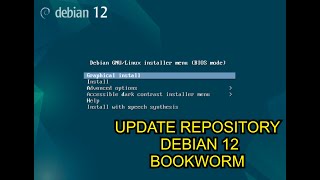 HOW TO UPDATE REPOSITORY LINUX DEBIAN 12 BOOKWORM [upl. by Moon]