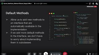 Learn Java 5 Enums Interfaces Abstract Classes and Access Modifiers [upl. by Ylyl]