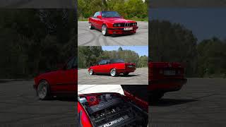 BMW E30 325i Cabrio  Exhaust amp Engine Sound  EPİC NA SOUND [upl. by Essie]