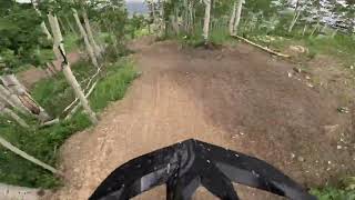 Hotdogger Beginner Flow Trail Crested Butte Mountain Bike Park Colorado [upl. by Aplihs]